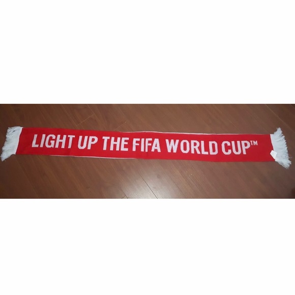NWT FIFA WORLD CUP RUSSIA 2018 Budweiser SCARF 62" - Picture 3 of 6